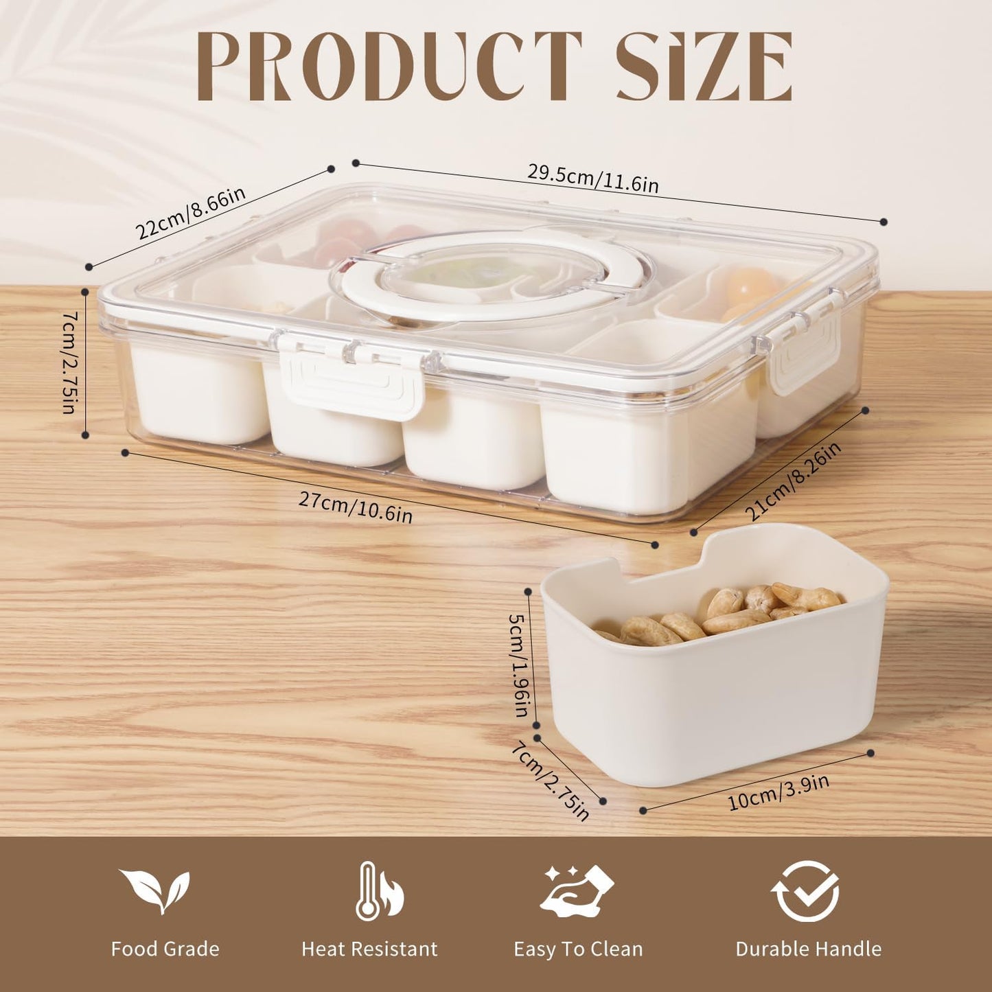 Snackle Box Charcuterie Bin